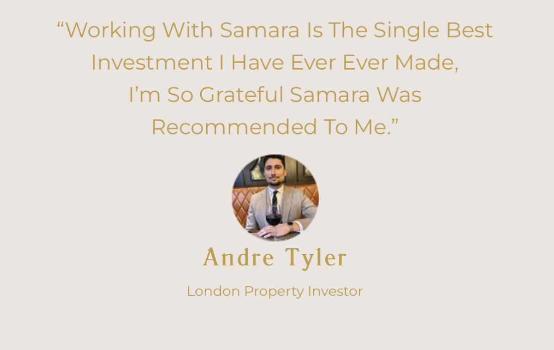 Testimonial from Andre Tyler, London Property Investor